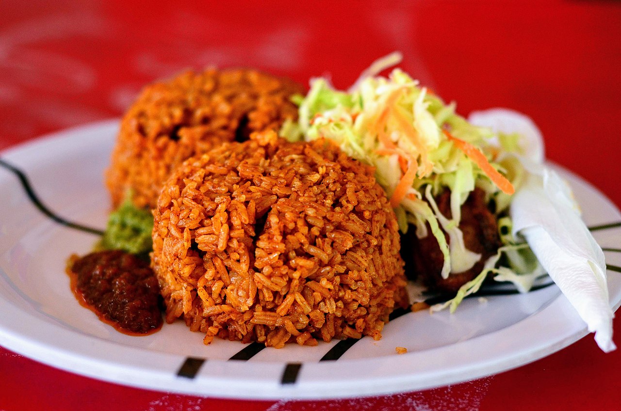 Jollof Rice with Beef